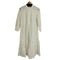 ザラ ZARA MIDI DRESS WITH CUTWORK EMBROIDERY レディース import:M