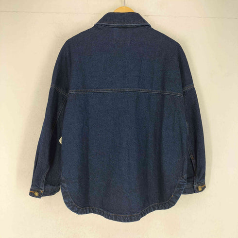 エイチアンドエム H&M ルーズフィットデニムシャツジャケット レディース import:S
