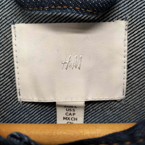 エイチアンドエム H&M ルーズフィットデニムシャツジャケット レディース import:S