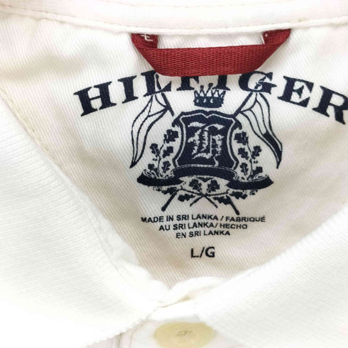 トミーヒルフィガー TOMMY HILFIGER ロゴプリントポロシャツ メンズ JPN:L