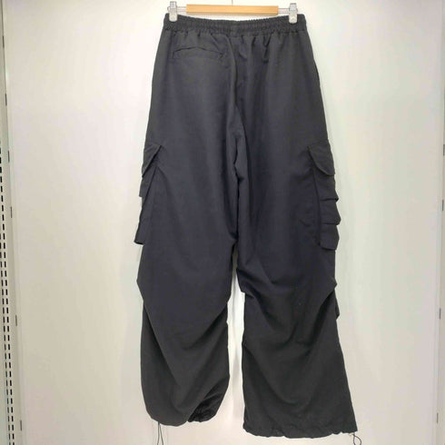 nuoi Chikashitsu+ 裾 ドローコード カーゴパンツ メンズ