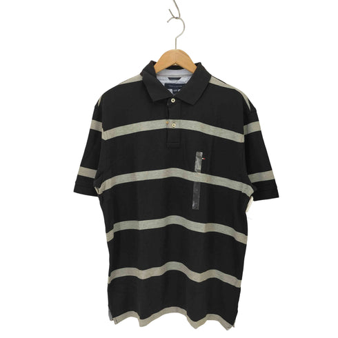 トミーヒルフィガー TOMMY HILFIGER ボーダーポロシャツ メンズ JPN:L