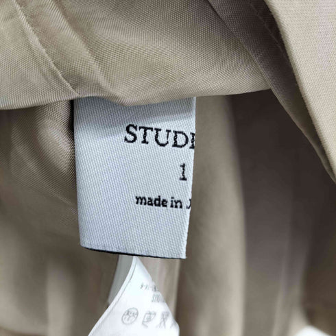 ステュディオス STUDIOUS ベルテッドチノスリットスカート レディース JPN:1