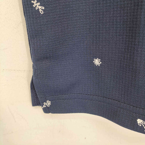 マリクレール marie claire フラワー刺繍ポロ レディース JPN:M