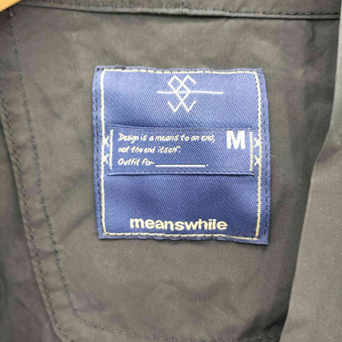 ミーンズワイル meanswhile Monk's Working Clothes “SAMUE” ワークジャケット メンズ import:M