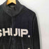 SHUIP ロゴパッチ 和柄切替 ベロア ジップアップ ジャケット メンズ JPN:L