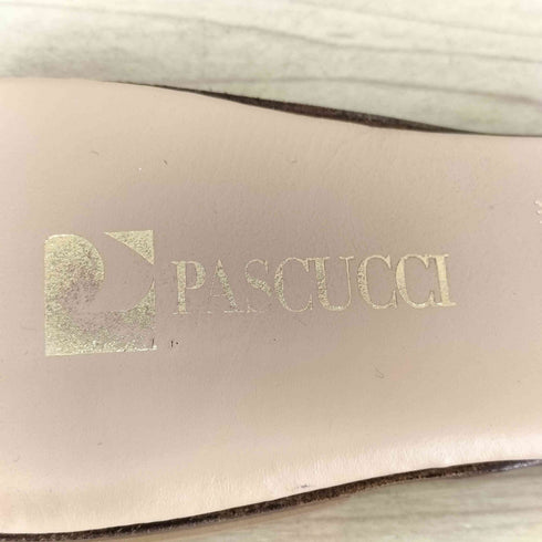 パスクッチ PASCUCCI MADE IN ITALY レザーサンダル レディース 37