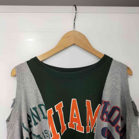 カレッジロゴ 解体 再構築 S/S Tシャツ レディース