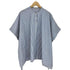 ニコアンド niko and... 25ss ケアイージーコタットチュニックシャツ レディース import:M