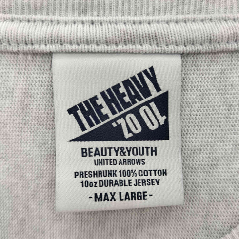 ビューティーアンドユースユナイテッドアローズ BEAUTY & YOUTH UNITED ARROWS 10oz ヘビー ワイド クルーネック カットソー メンズ import:L