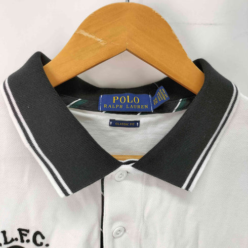 ポロラルフローレン POLO RALPH LAUREN CLASSIC FIT R.L.F.C 1923 スカル刺繍 ポロシャツ メンズ import:XXL