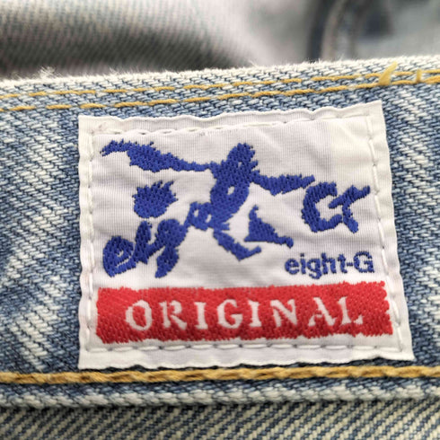 エイトジー EIGHT-G 102-10 MADE IN JAPAN ボタンフライデニムパンツ メンズ 29×34