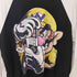 ゲーム キャラクター プリント ラグラン Tシャツ メンズ