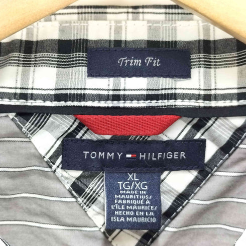 トミーヒルフィガー TOMMY HILFIGER S/Sボタンダウンチェックシャツ メンズ JPN:XL