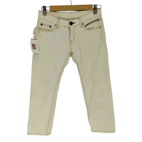 D.I.A.JEANS 5ポケット ホワイト デニム パンツ Y2K レディース US:25
