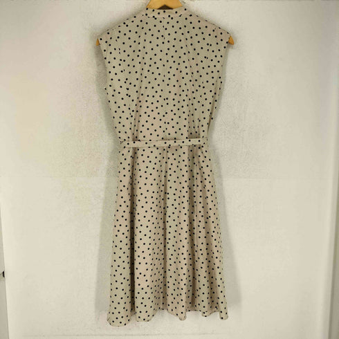 マッキントッシュフィロソフィー MACKINTOSH PHILOSOPHY ノースリーブ ドットワンピース レディース 38