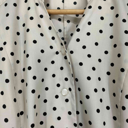 マッキントッシュフィロソフィー MACKINTOSH PHILOSOPHY ノースリーブ ドットワンピース レディース 38