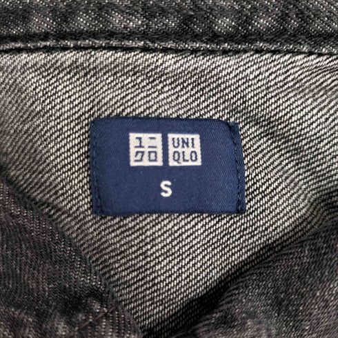 ユニクロ UNIQLO 00S 紺タグ デニムシャツ メンズ JPN:S