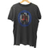 アンプリファイド AMPLIFIED Y2K ブリティッシュ ロック バンド ラインストーン ターゲット ロゴ S/S フェード加工 Tシャツ メンズ import:M