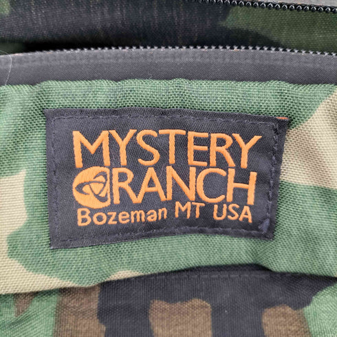 ミステリーランチ MYSTERY RANCH USA製 カモフラ 迷彩 ボディバッグ メンズ