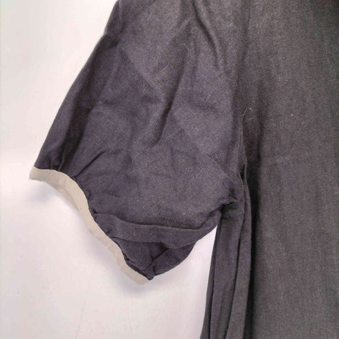 アーバンリサーチドアーズ URBAN RESEARCH DOORS 24ss リネンレーヨンバイカラーワンピース レディース JPN:M