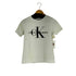 カルバンクラインジーンズ Calvin Klein Jeans ロゴ刺繍 S/S Tシャツ レディース import:XS