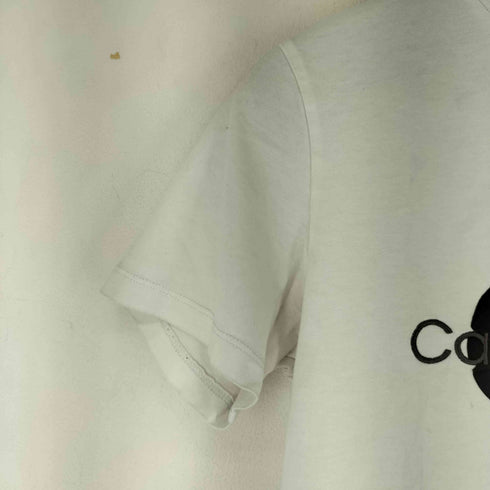 カルバンクラインジーンズ Calvin Klein Jeans ロゴ刺繍 S/S Tシャツ レディース import:XS