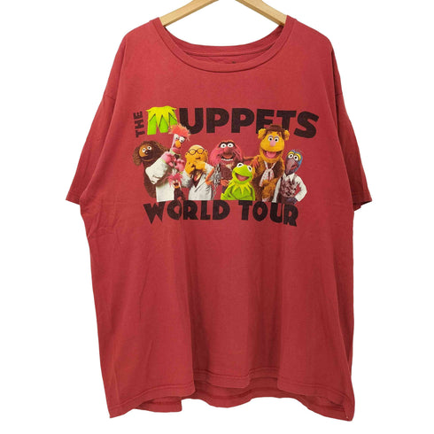 人形劇 キャラクター プリント S/S Tシャツ メンズ import:XXL