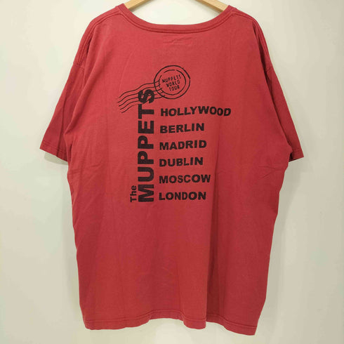 人形劇 キャラクター プリント S/S Tシャツ メンズ import:XXL
