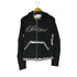 SEXXDEVIL Zebra Panel Layered Zip Hoodie メンズ JPN:M