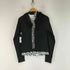SEXXDEVIL Zebra Panel Layered Zip Hoodie メンズ JPN:M