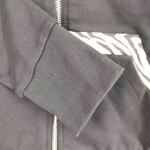 SEXXDEVIL Zebra Panel Layered Zip Hoodie メンズ JPN:M