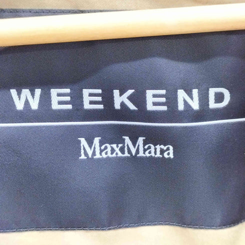 ウィークエンドマックスマーラ Weekend Max Mara ダウン切替 トレンチコート レディース 38