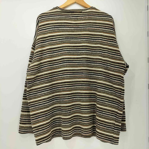 フェケテ FEKETE OVER-FIT STRIPED SUMMER KNIT オーバーフィット ストライプ サマーニット メンズ