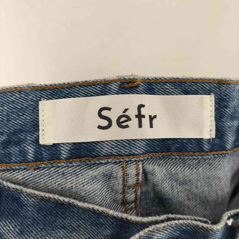 セファ Sefr ダメージボタンフライデニムパンツ メンズ 30