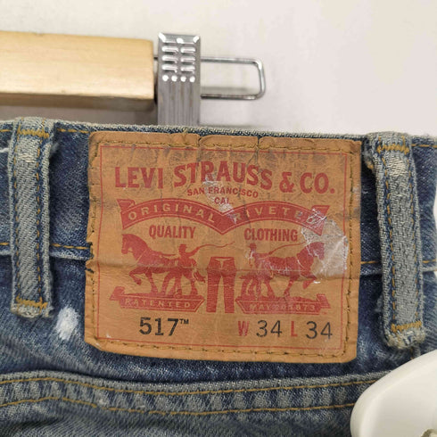 リーバイス Levis 517 ボタン裏4460 ジップフライデニムパンツ メンズ W34L34
