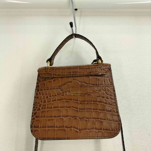 マッキントッシュフィロソフィー MACKINTOSH PHILOSOPHY クロコ型押し タッセル 2WAYミニショルダーバッグ レディース