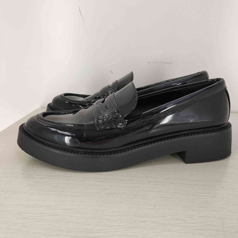 ザラ ZARA エナメルコインローファー レディース JPN:24.5