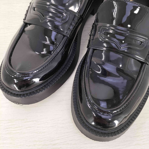 ザラ ZARA エナメルコインローファー レディース JPN:24.5