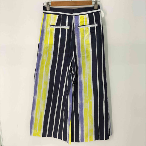 ウィークエンドマックスマーラ Weekend Max Mara ストライプ ワイドクロップドパンツ レディース 34