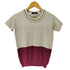 ウィークエンドマックスマーラ Weekend Max Mara ビジュー パール 半袖ニット レディース import:S