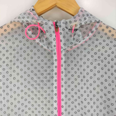 ナイキ NIKE RUNNING 総柄 ナイロンパーカー レディース import:M
