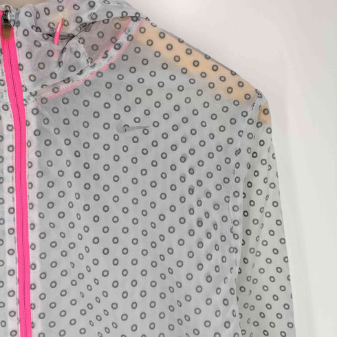 ナイキ NIKE RUNNING 総柄 ナイロンパーカー レディース import:M