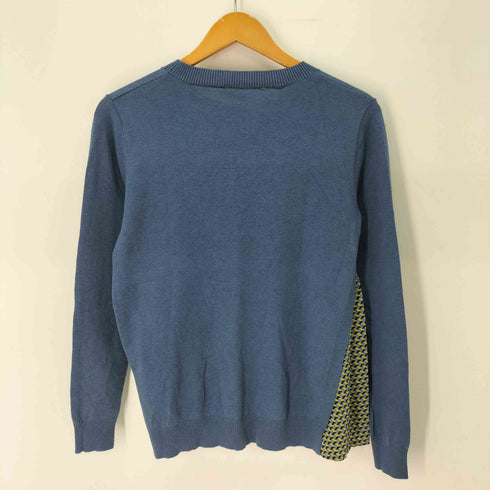 ウィークエンドマックスマーラ Weekend Max Mara アシンメトリー ブラウスドッキング シルク混 ニット レディース import:S
