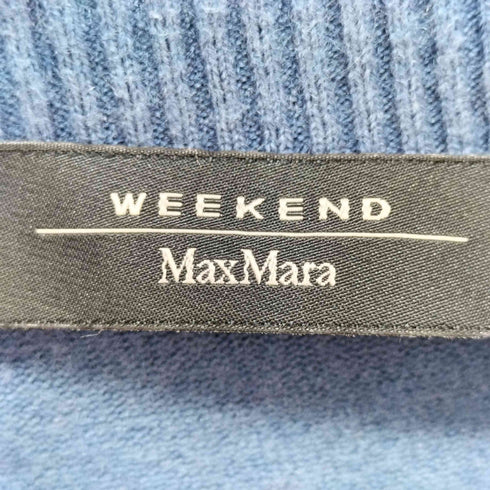 ウィークエンドマックスマーラ Weekend Max Mara アシンメトリー ブラウスドッキング シルク混 ニット レディース import:S