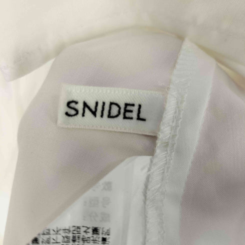 スナイデル snidel 23AW ボリュームボウタイブラウス レディース ONE SIZE
