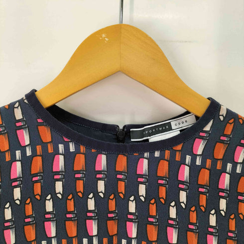 スポーツマックスコード SPORTMAX CODE リップ柄 ワンピース レディース 38