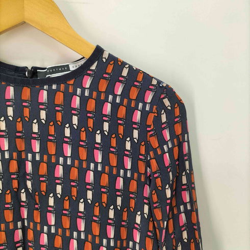 スポーツマックスコード SPORTMAX CODE リップ柄 ワンピース レディース 38