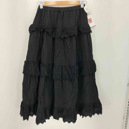 ドットアンドストライプスチャイルドウーマン Dot&Stripes CHILD WOMAN コットン ティア―ドレー スカート レディース