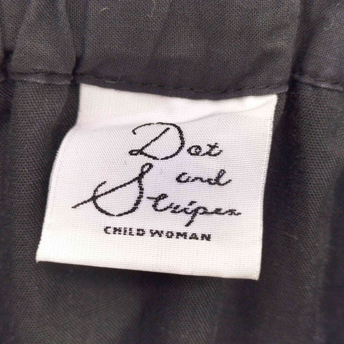 ドットアンドストライプスチャイルドウーマン Dot&Stripes CHILD WOMAN コットン ティア―ドレー スカート レディース